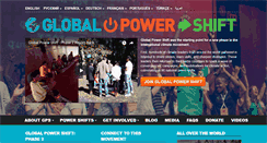 Desktop Screenshot of globalpowershift.org